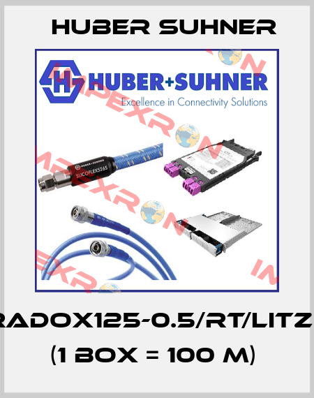 RADOX125-0.5/RT/LITZE (1 box = 100 m)  Huber Suhner