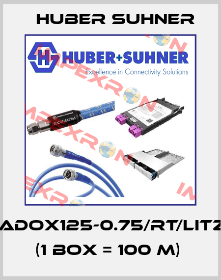 RADOX125-0.75/RT/LITZE (1 box = 100 m)  Huber Suhner