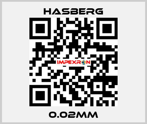 0.02MM Hasberg