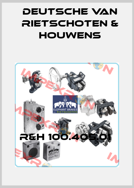 R&H 100.405.01  Deutsche van Rietschoten & Houwens