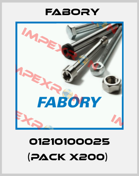01210100025 (pack x200)  Fabory
