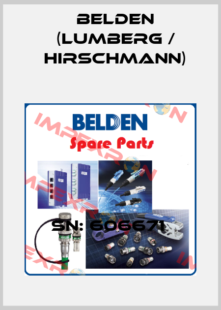 SN: 606671  Belden (Lumberg / Hirschmann)