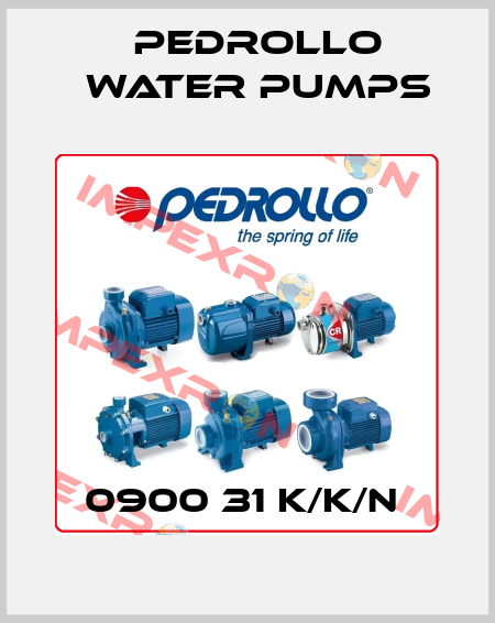 0900 31 K/K/N  Pedrollo Water Pumps
