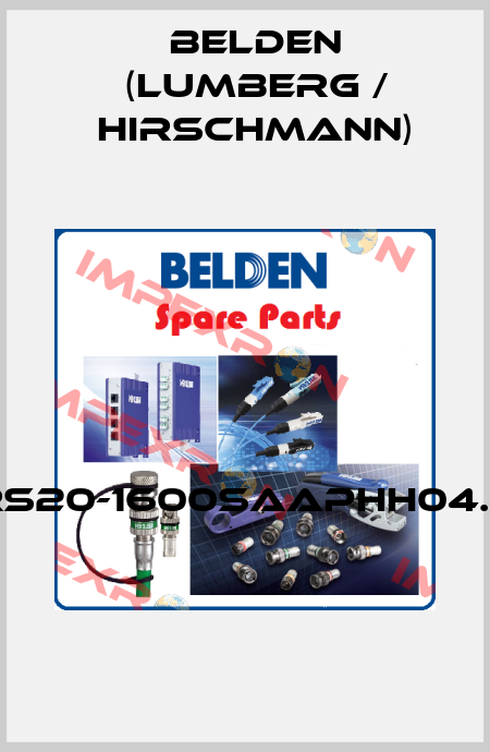RS20-1600SAAPHH04.0  Belden (Lumberg / Hirschmann)
