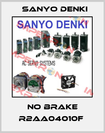 No brake R2AA04010F  Sanyo Denki