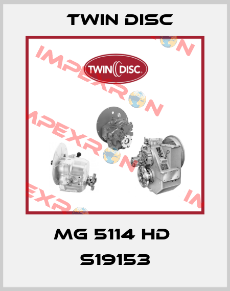 MG 5114 HD  S19153 Twin Disc
