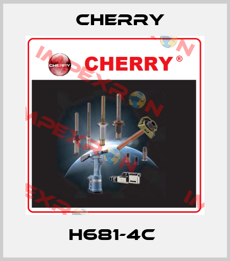 H681-4C  Cherry
