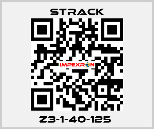 Z3-1-40-125  Strack