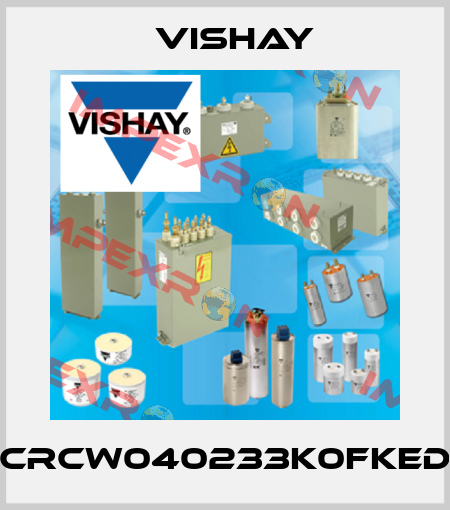 CRCW040233K0FKED Vishay