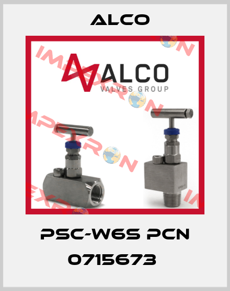 PSC-W6S PCN 0715673  Alco