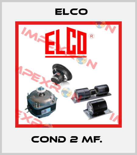 COND 2 MF.  Elco