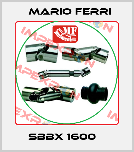 SBBX 1600    Mario Ferri