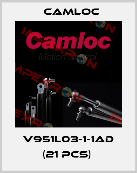 V951L03-1-1AD (21 pcs)  Camloc
