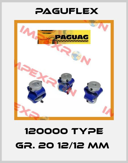 120000 Type Gr. 20 12/12 mm  Paguflex