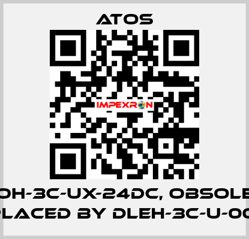 DLOH-3C-UX-24DC, obsolete replaced by DLEH-3C-U-00DC  Atos