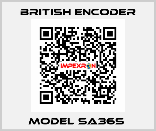 Model SA36S  British Encoder