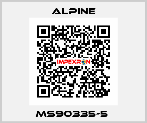 MS90335-5  Alpine