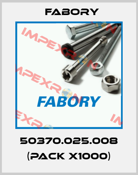50370.025.008 (pack x1000) Fabory