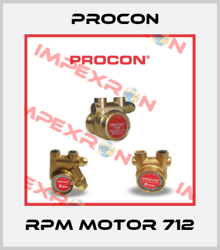 RPM Motor 712 Procon