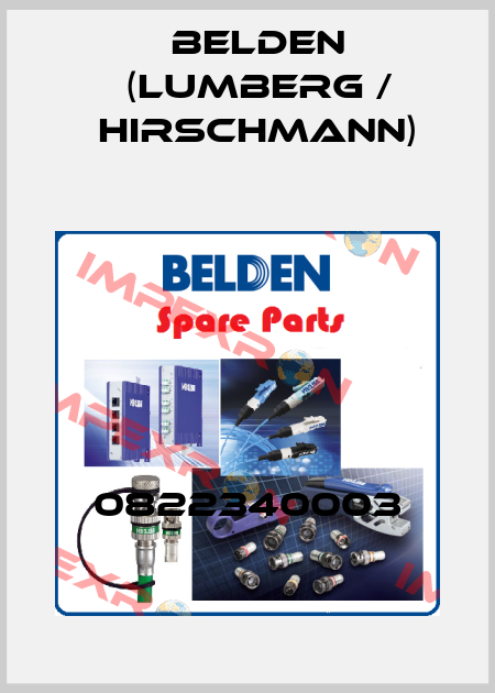 0822340003 Belden (Lumberg / Hirschmann)
