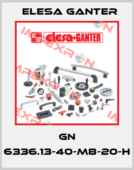 GN 6336.13-40-M8-20-H Elesa Ganter