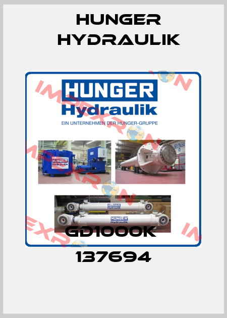 GD1000K  137694 HUNGER Hydraulik