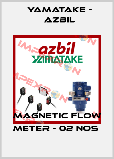 MAGNETIC FLOW METER - 02 NOS  Yamatake - Azbil