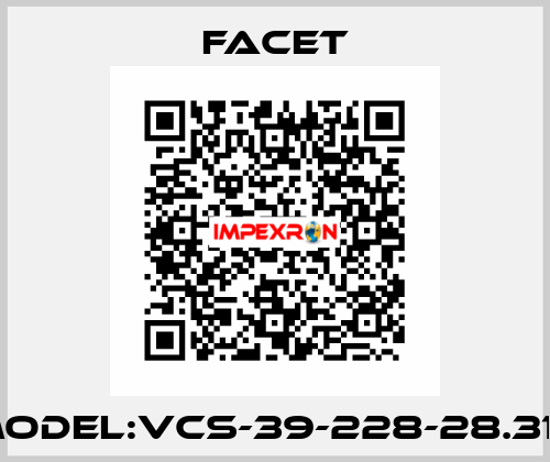 MODEL:VCS-39-228-28.316 Facet