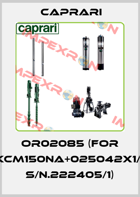 OR02085 (for KCM150NA+025042X1/1 s/n.222405/1) CAPRARI 