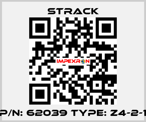 P/N: 62039 Type: Z4-2-1 Strack