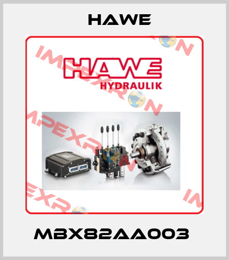 MBX82AA003  Hawe