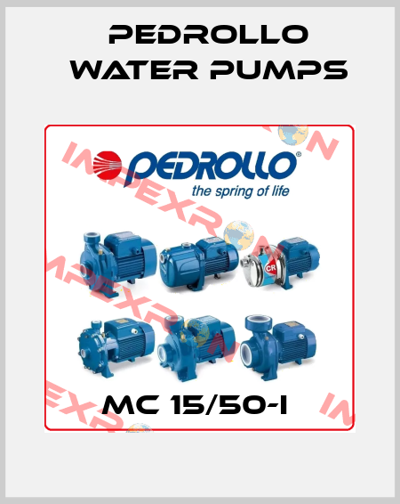 MC 15/50-I  Pedrollo Water Pumps
