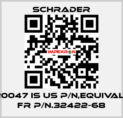 8081120047 is US P/N,equivalent is FR P/N.32422-68 Schrader