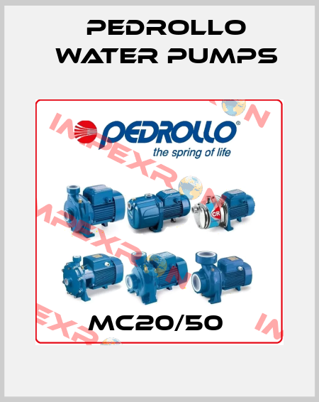 MC20/50  Pedrollo Water Pumps