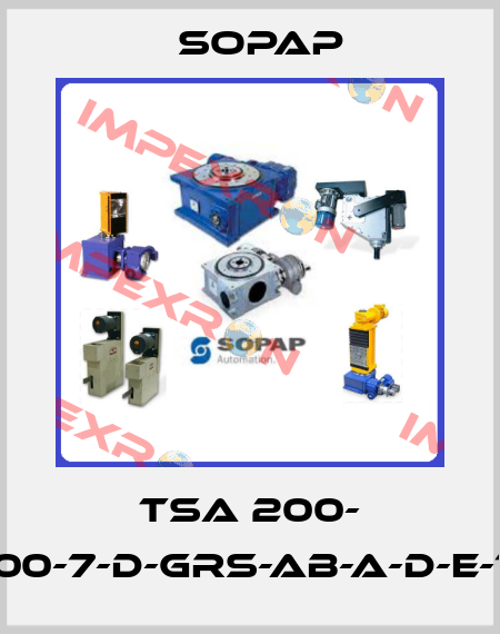 TSa 200- 3-300-7-D-GRS-AB-A-D-E-16-E Sopap
