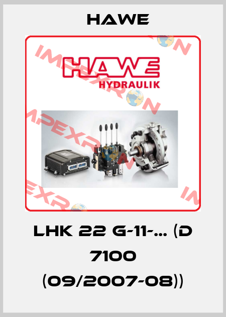LHK 22 G-11-... (D 7100 (09/2007-08)) Hawe