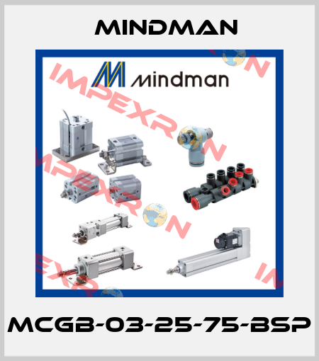 MCGB-03-25-75-BSP Mindman