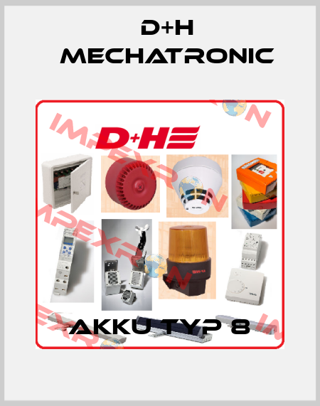 Akku Typ 8 D+H Mechatronic