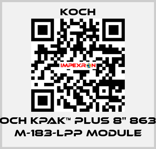 KOCH KPAK™ PLUS 8" 8638 M-183-LPP Module KOCH