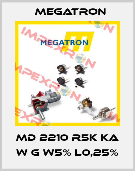 MD 2210 R5K KA W G W5% L0,25% Megatron