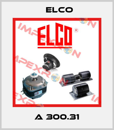 A 300.31 Elco