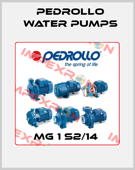 MG 1 S2/14  Pedrollo Water Pumps