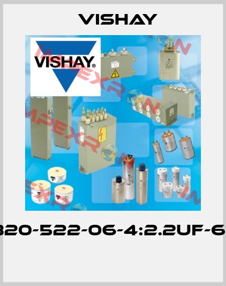 MKT1820-522-06-4:2.2uF-63V-5%  Vishay