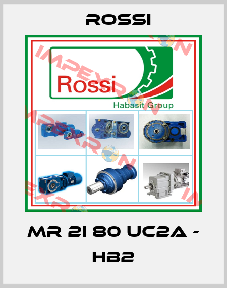 MR 2I 80 UC2A - HB2 Rossi