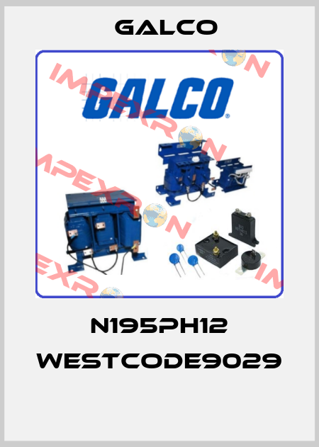 N195PH12 Westcode9029  Galco