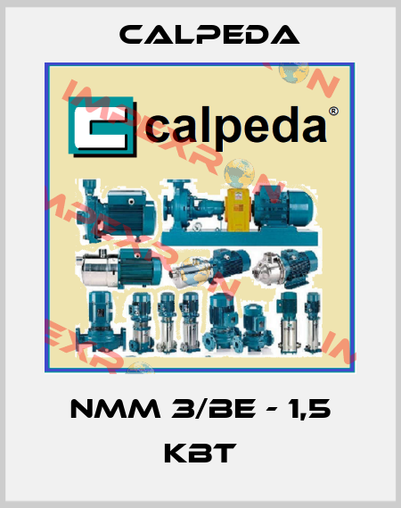 NMM 3/BE - 1,5 KBT Calpeda