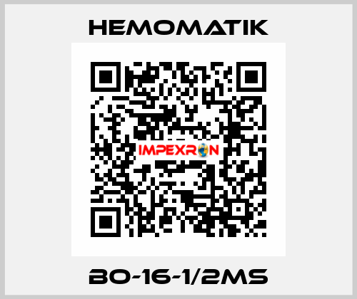 BO-16-1/2MS Hemomatik