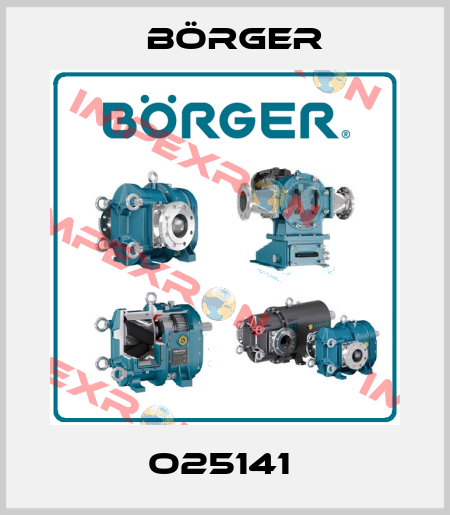 O25141  Börger