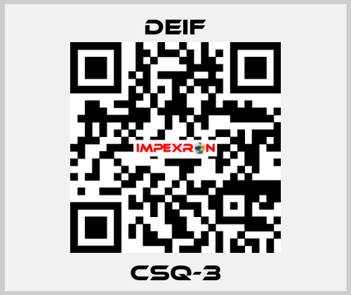 CSQ-3 Deif