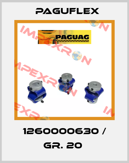 1260000630 / GR. 20  Paguflex